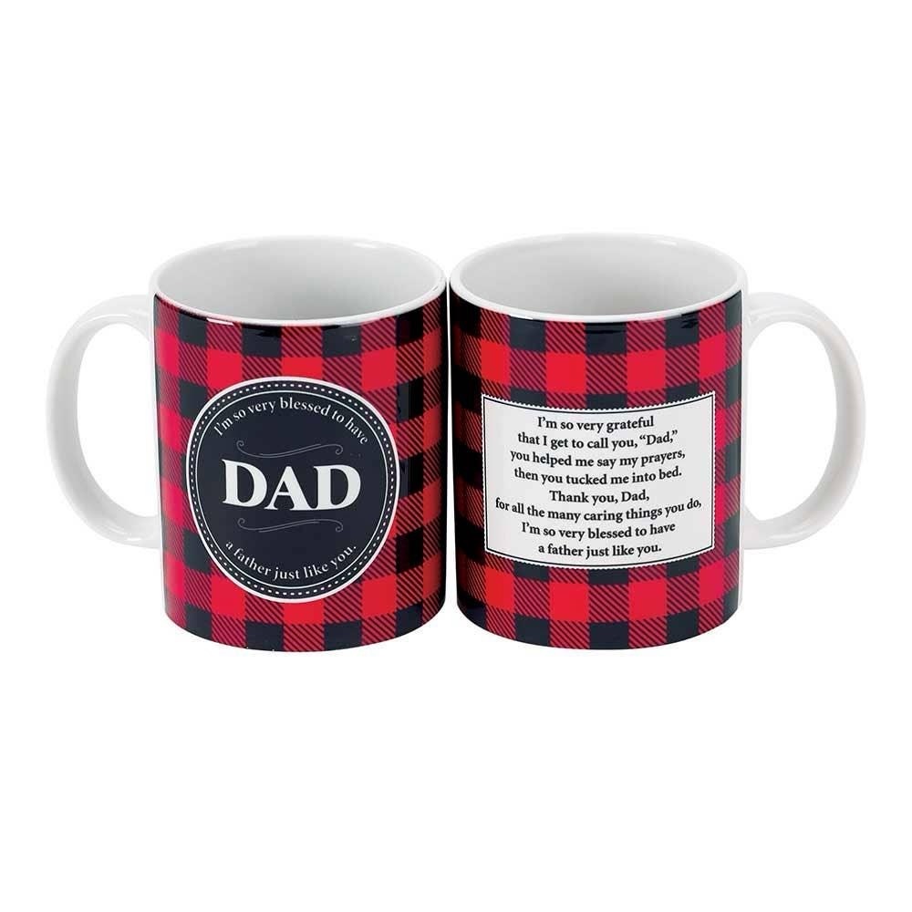 Dad I'm So Very Grateful Ceramic Mug